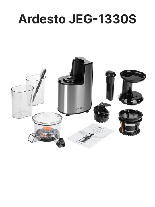 Shnekli electric sharbat siqqich Ardesto JEG-1330S, JEG-1330SL, sabzavot, meva, yongok