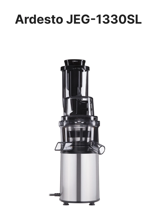 Shnekli electric sharbat siqqich Ardesto JEG-1330S, JEG-1330SL, sabzavot, meva, yongok