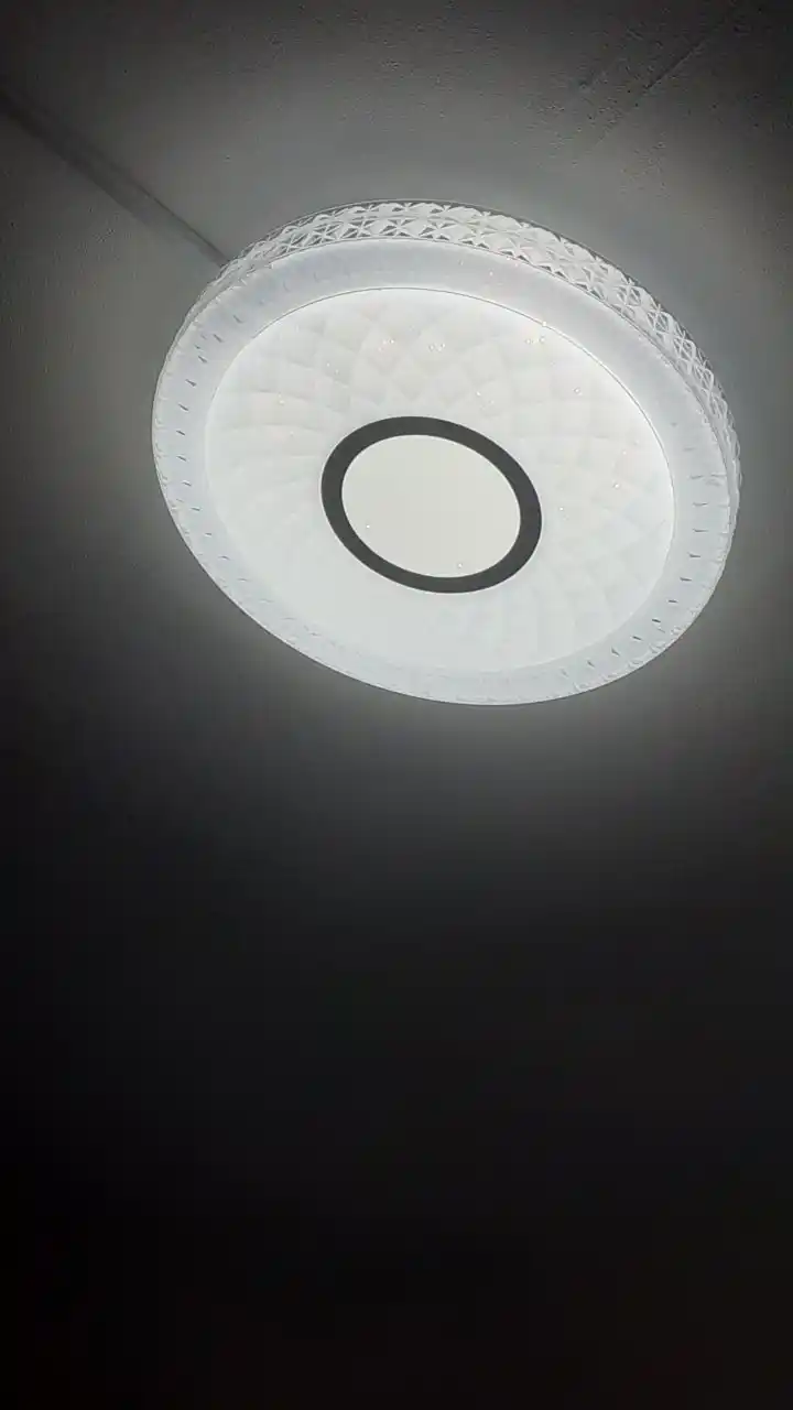 LED qandil-plafon, 40 sm, yotoqxona, yashash xonasi, oshxona uchun