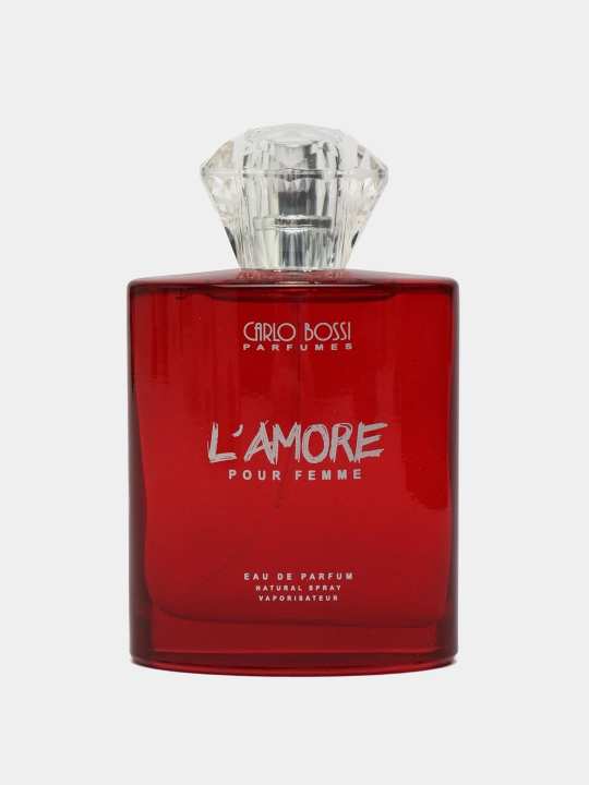 Ayollar uchun L'amore Carlo Bossi parfyumlangan suvi, 100 ml