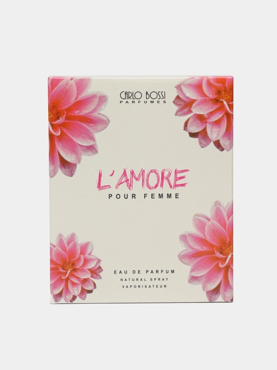 Ayollar uchun L'amore Carlo Bossi parfyumlangan suvi, 100 ml - 