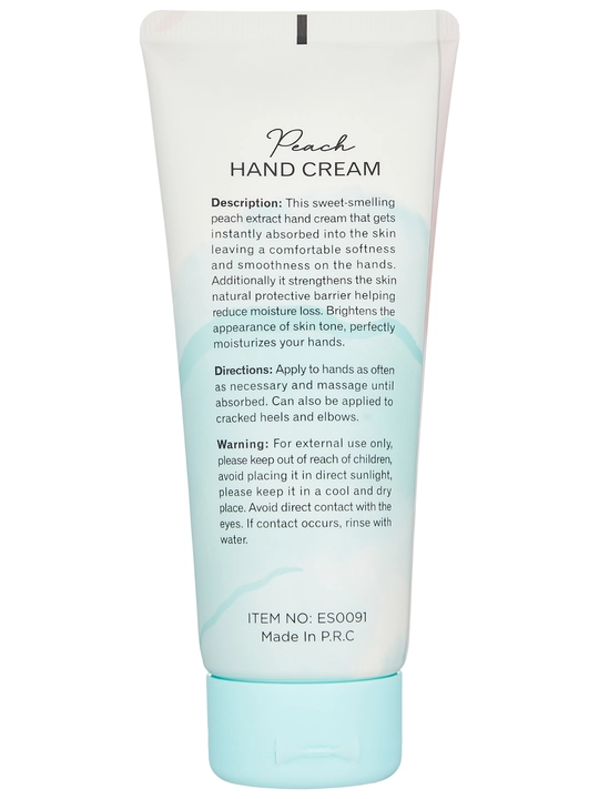 Крем для рук Peach hand cream, 100 г