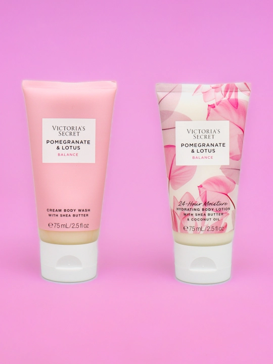 Sovg'a uchun toplam Victoria's Secret Pomegranate & Lotus Balance Starter Kit