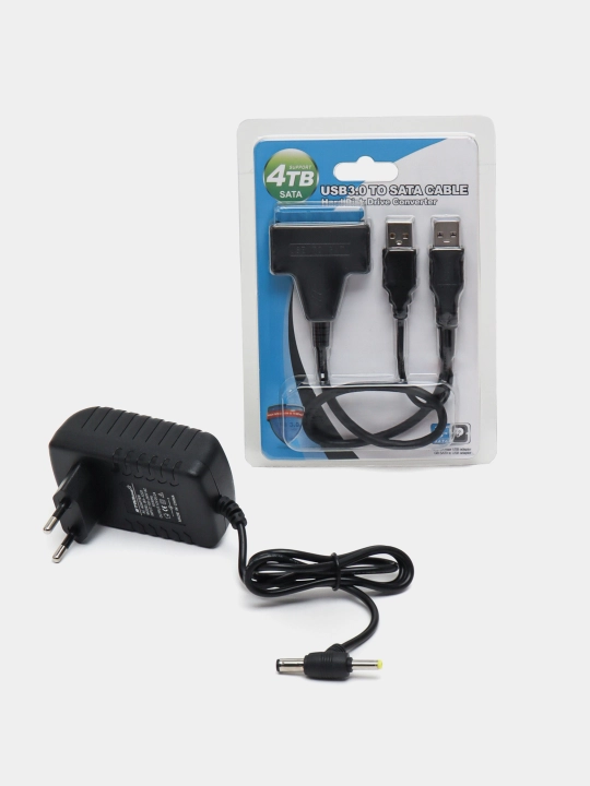 CD-ROM, HDD, SATA Hard diskni USB portga ulash uchun adapter, USB 3.0 SATA kabel