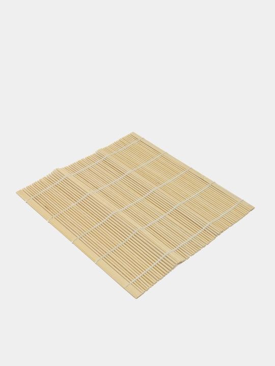 Bambukli gilamcha sushi va rollar uchun, 24 * 24 sm