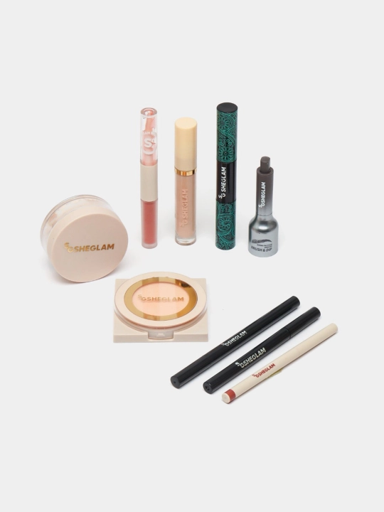 Набор для макияжа SGSheglam Makeup Set Essentials, 9 в 1