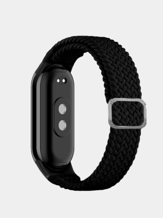 Xiaomi Mi Band 8, 9, 10 uchun almashtiriladigan, neylon to'qilgan tasma