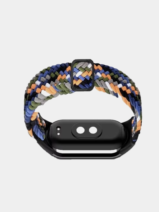 Xiaomi Mi Band 8, 9, 10 uchun almashtiriladigan, neylon to'qilgan tasma