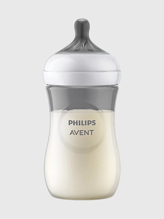 Oziqlantirish uchun bolalar butilochkalari Philips Avent Response 260 ml, 3-6 oy, plastik