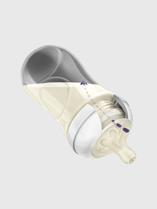 Oziqlantirish uchun bolalar butilochkalari Philips Avent Response 260 ml, 3-6 oy, plastik