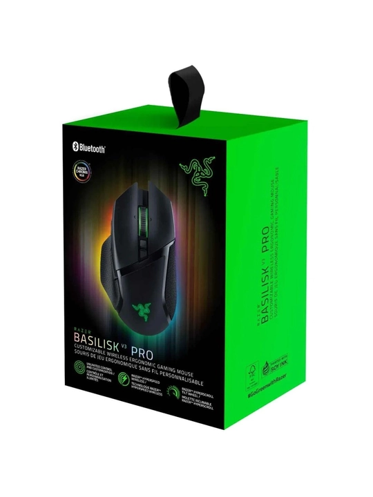 Simsiz o'yin sichqonchasi Razer Mouse Basilisk V3 Pro, RGB, USB-A/WL/BT