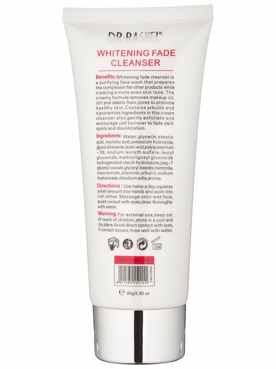 Dr.Rashel Whitening Fade Spots yuz uchun oqartiruvchi ko‘pik tozalagichi, 150 gr