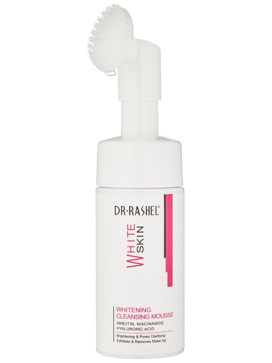 Yuz uchun oqartiruvchi va namlovchi ko'pik-muss Dr.Rashel, Whitening clean mousse