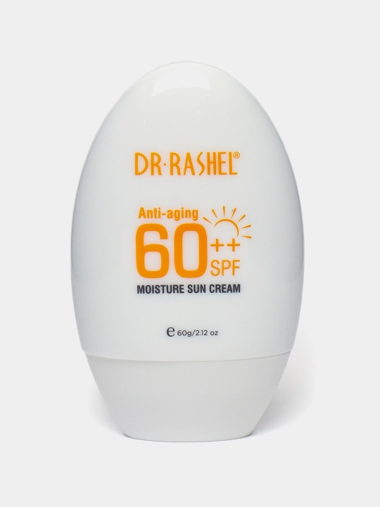 Quyosh krem Dr. Rashel spf 60+ anti-aging and moisture sun cream, 60 g