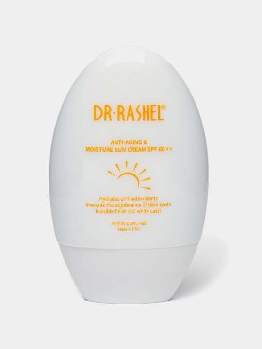 Quyosh krem Dr. Rashel spf 60+ anti-aging and moisture sun cream, 60 g
