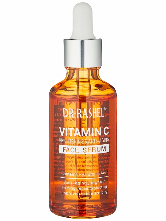 Teng rang yuz terisi uchun C vitaminli Dr. Rashel yorug‘lashtiruvchi serumi, 50 ml