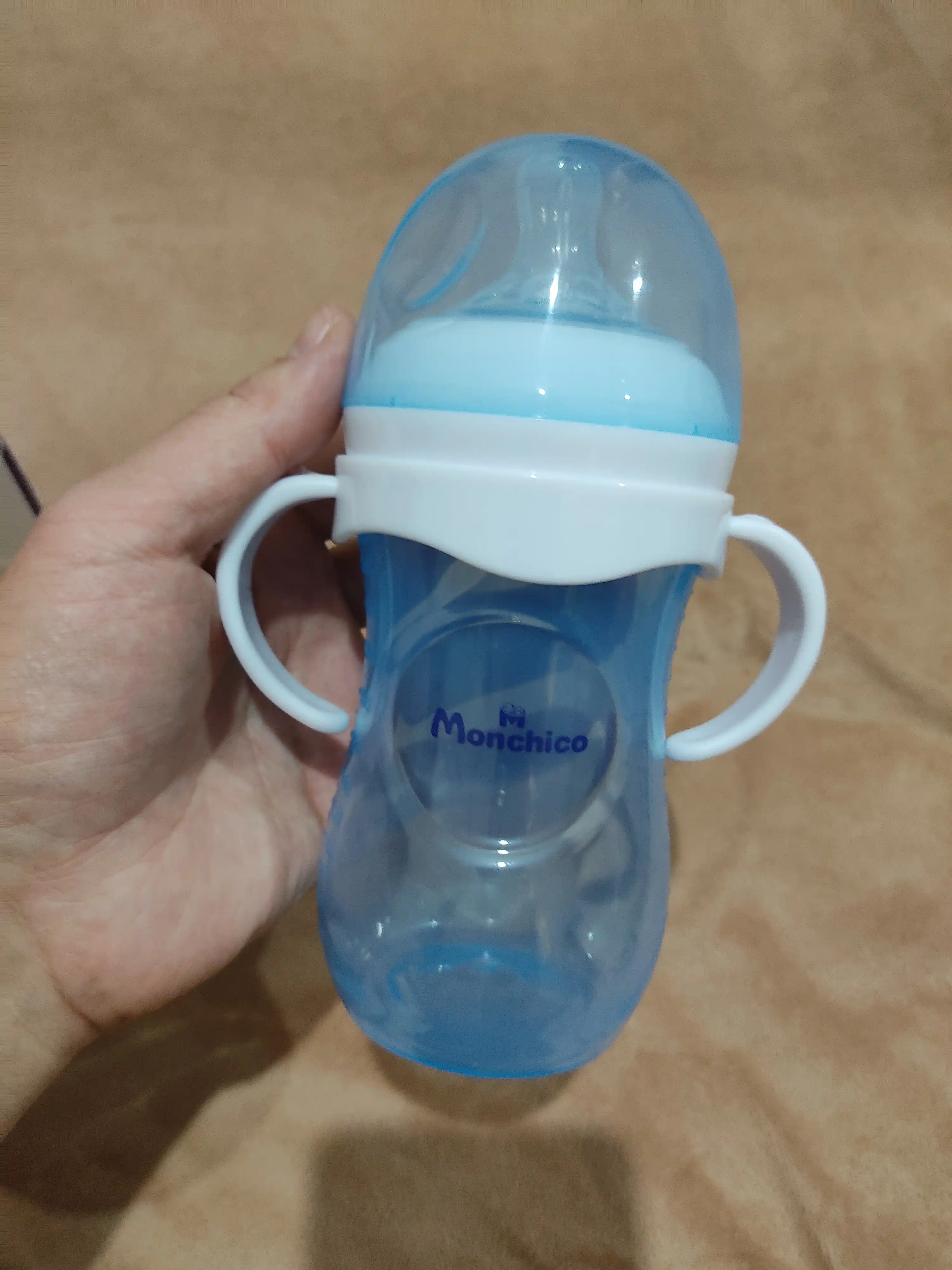 Детская бутылка Monchico, с естественным ощущением, 260 мл, легкое кормление