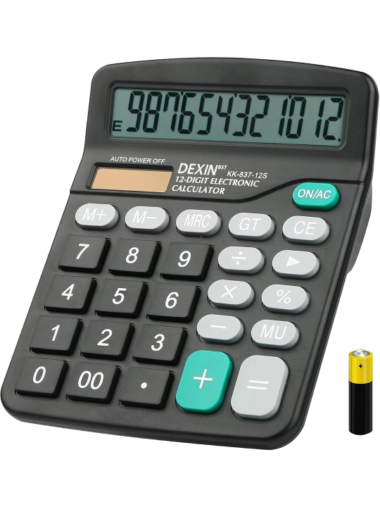 Kalkulyator ish stoli Dexin KK-837b, ikki tomonlama quvvat