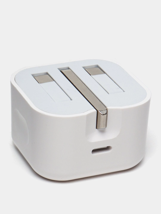 Zaryadchik iPhone uchun, blok Type-C, PD, kabel Type-C/Lightning, 20W. + So'vg'a