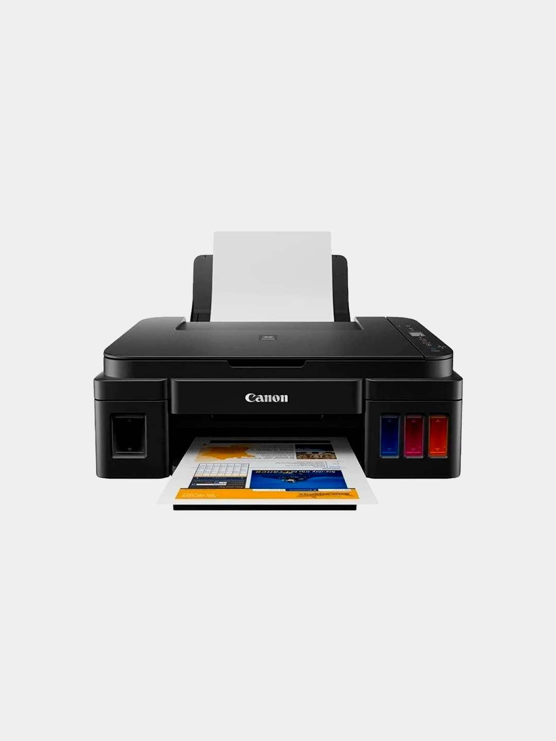 Принтер Canon - PIXMA G3416 A4, 9.1 стр/мин, струйное МФУ, LCD, USB 2.0, Wi-Fi - 