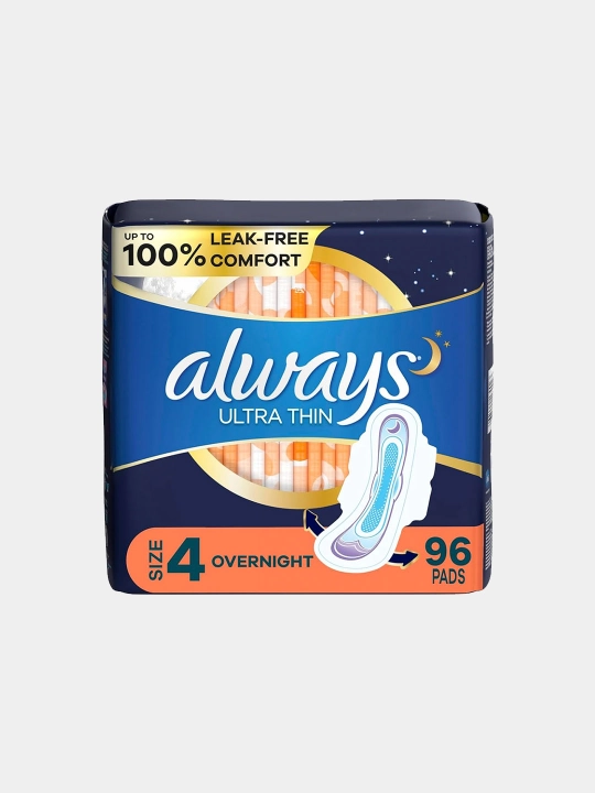 Прокладки гигиенические Always Ultra Thin, размер: ультра тонкие 4, ночные, 32 шт - 