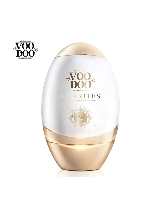 Himoya faktoriga ega, ultra yengil yuz suti SPF 50 Pa+++ VooDoo, 50 ml - 