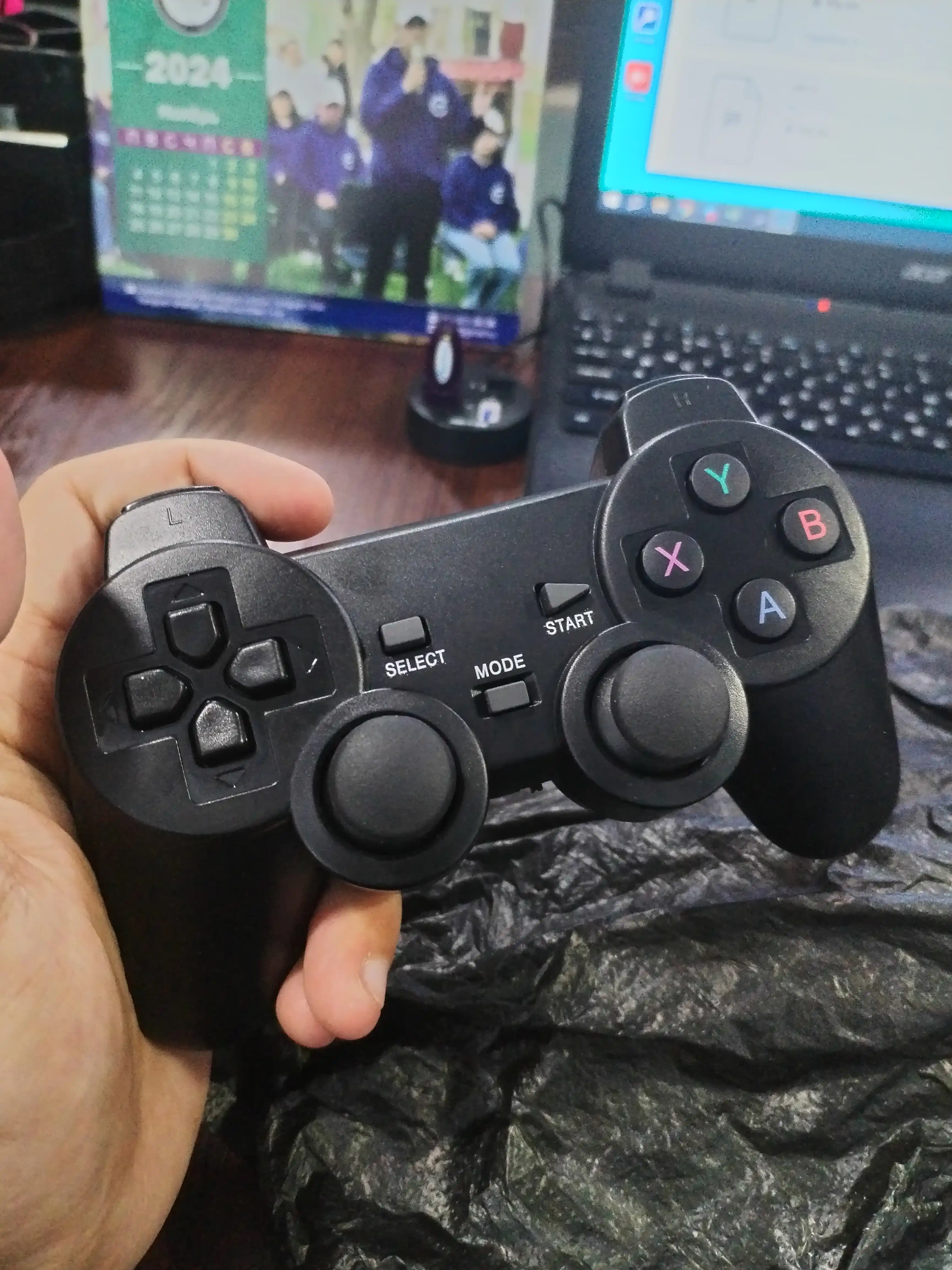 Simsiz gamepad joystick PC, Android TV Box, Game Stick Lite uchun