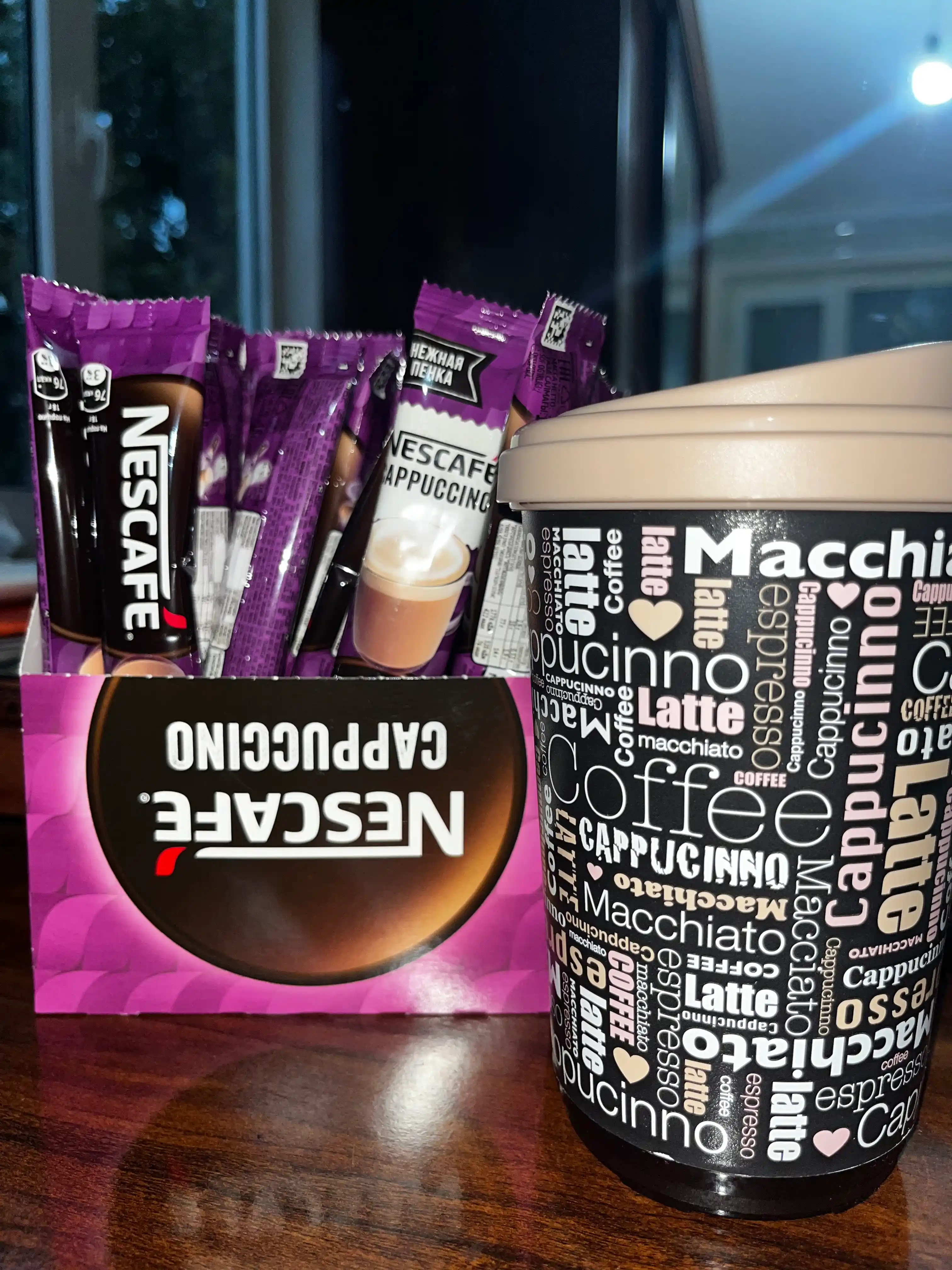 Termal stakan, ikki qoplamli, ichimliklar uchun, 300-400 ml