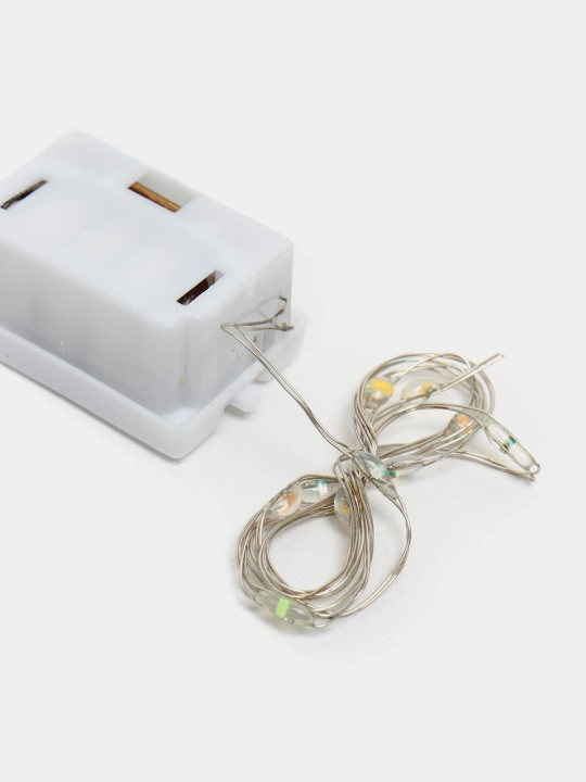 LED gulchambar ipi "shudring tushishi" Yangi yil akkumulyatori, deraza uchun