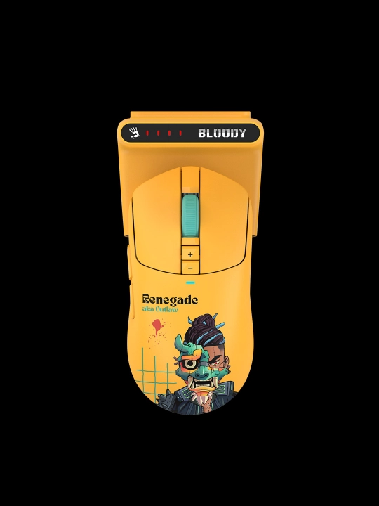 Игровая мышь Bloody R72 DUO BLACK / PROXY BOOM / RENEGATE SUNSET