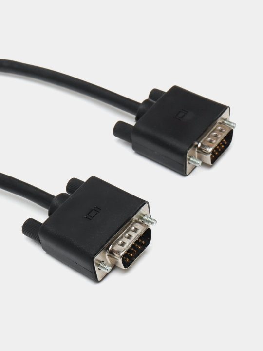 Кабель VGA для монитора компьютера, проектора, моноблока, ноутбука, 1.5 м - 