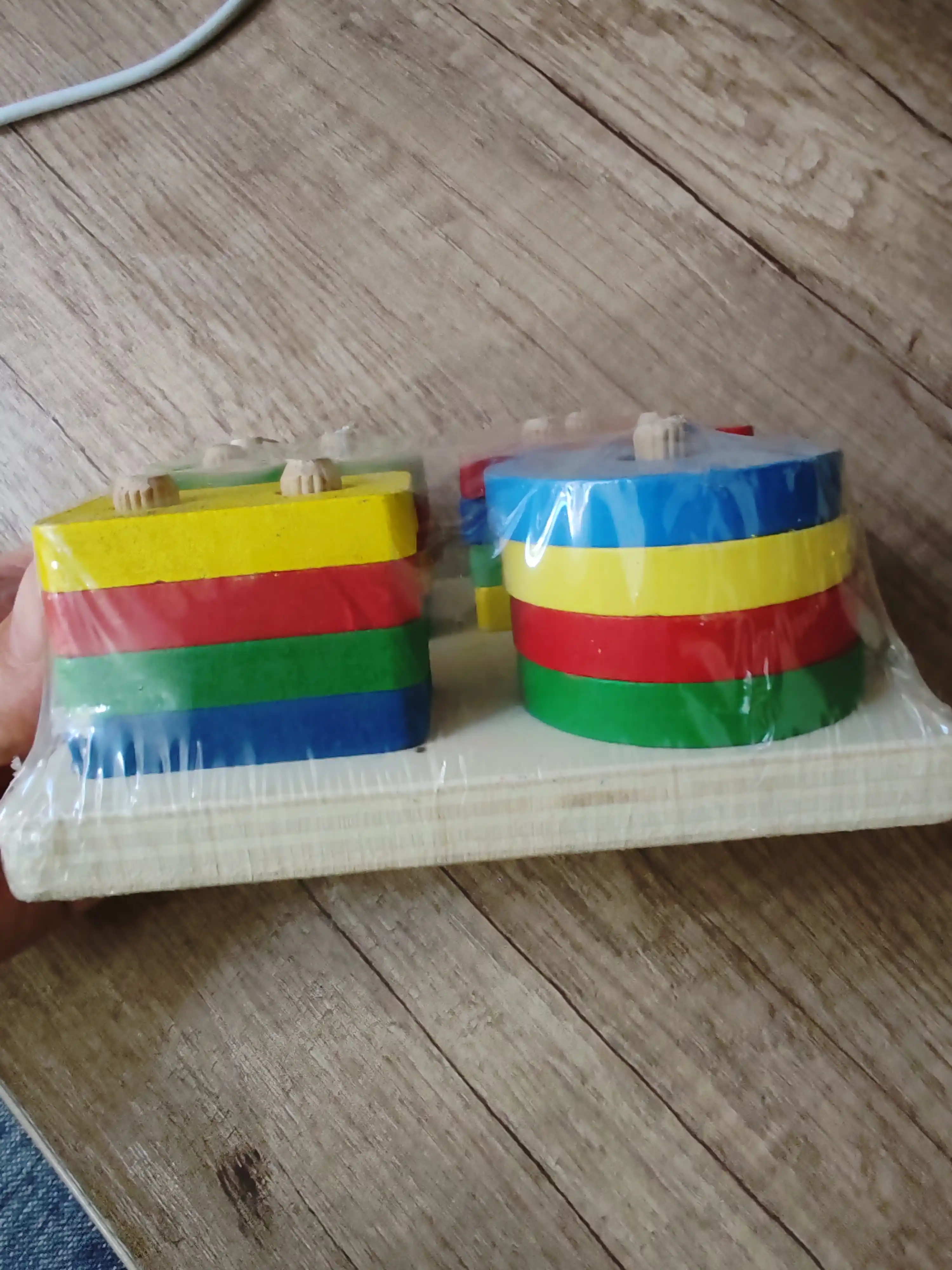 Magnit baliq ovlash, bolalar uchun o'quv yog'och saralash, Montessori