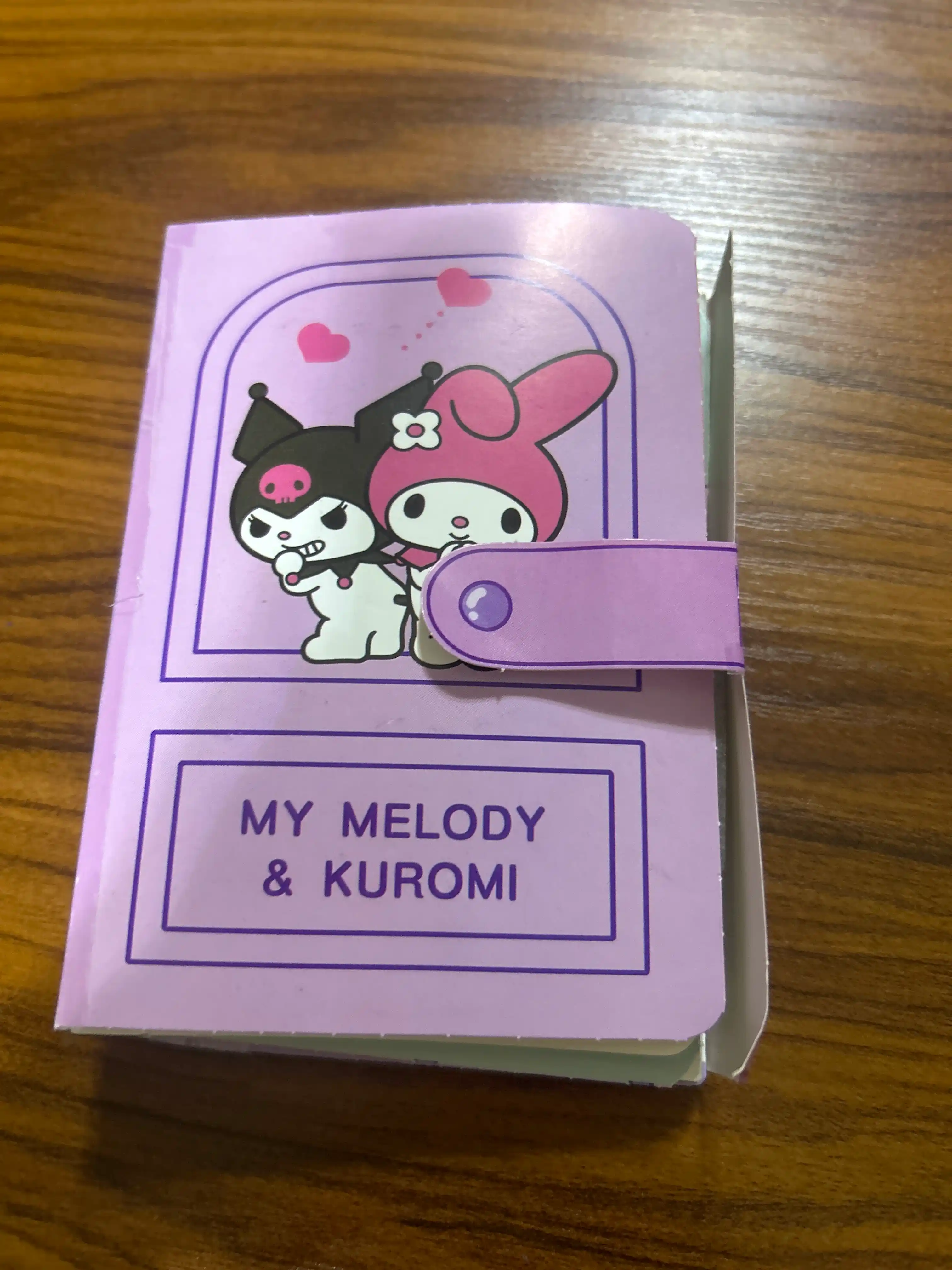Kuromi и My Melody, книжка-игрушка, кукольный домик из бумаги, стикербук с наклейками
