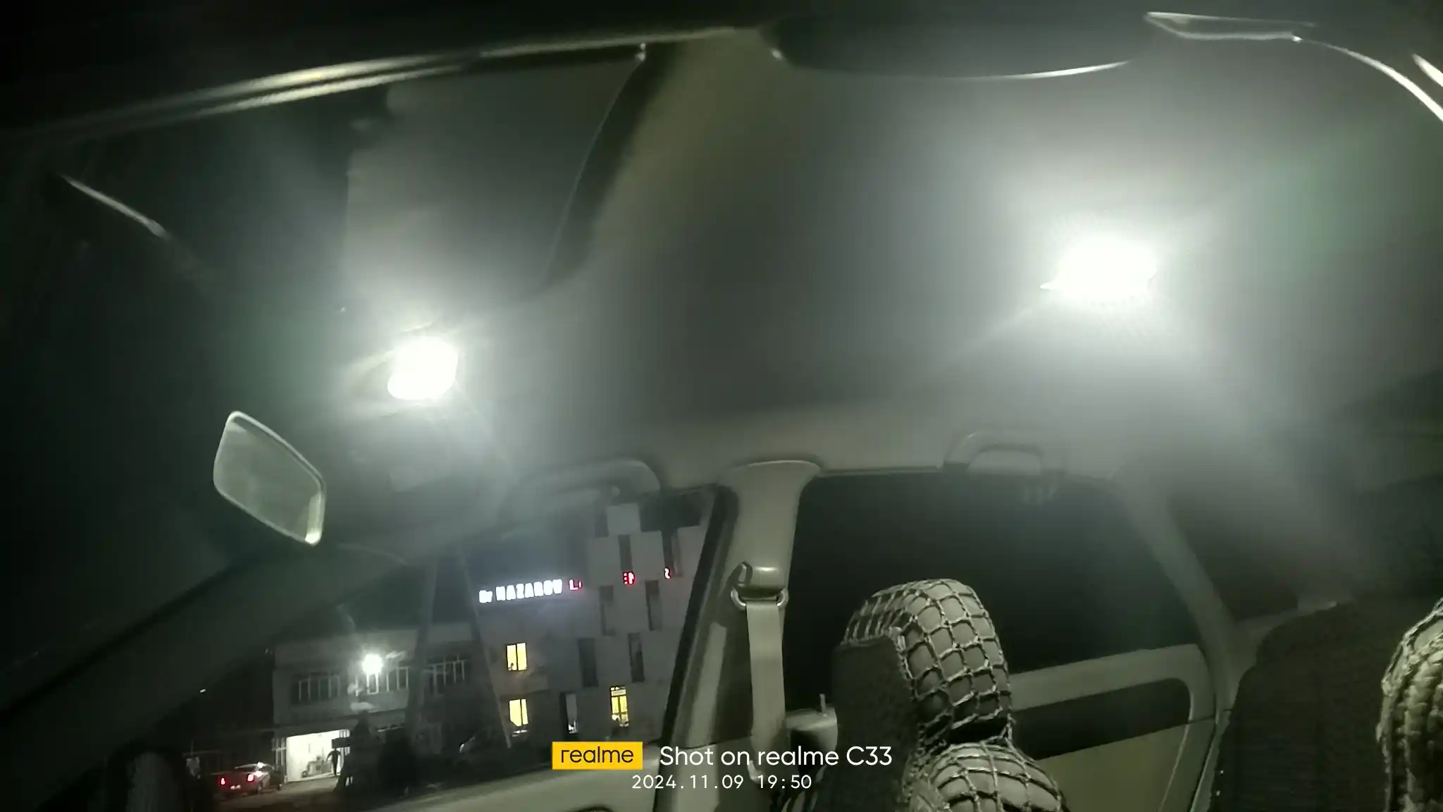 LED lampalar, Chevrolet Lacetti va Gentra avtomobillarining plafonlari uchun