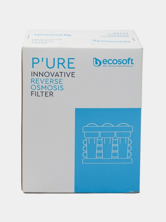 Фильтр для воды под мойку для кухни, дома, обратный осмос Ecosoft P'URE Alkafuse