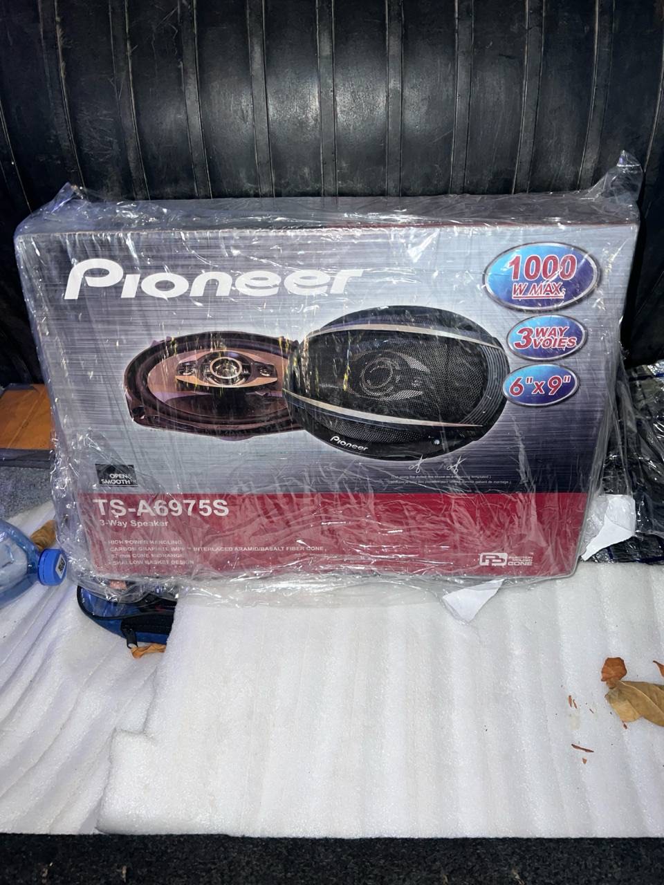 Колонки для автомобилей, Pioneer 1000 W, чистый звук и большой магнит