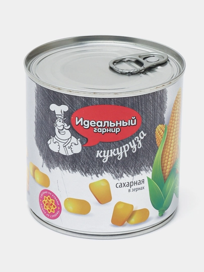 Кукуруза сахарная в зёрнах "Идеальный гарнир", 340 гр, ключ — JUPITER-IG02