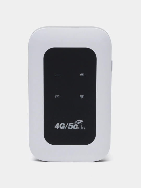 Wi-Fi роутер, cho‘ntak modem, portativ, 4G, 5G, SIM-karta bilan, sayohatlar uchun
