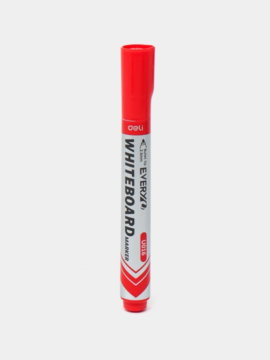 Deli doska markeri, 2,5mm, Qizil, EU016-RD - 