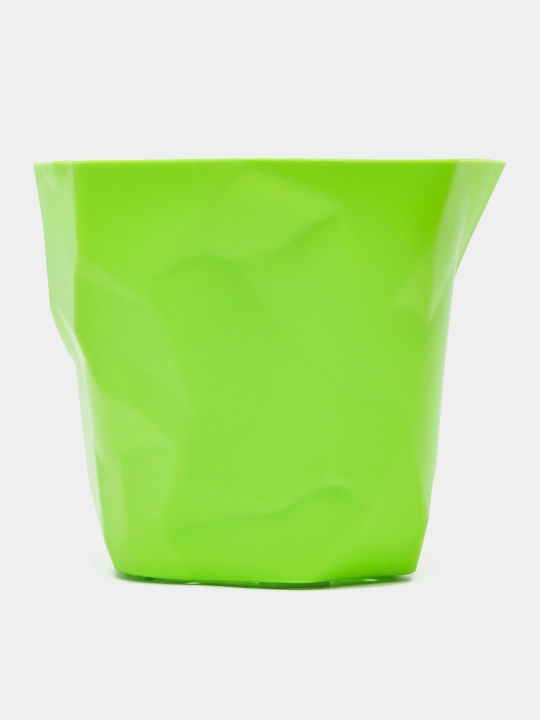 Dekorativ gul tuvagi, plastik, drenaj tizimi bilan, 1 dona