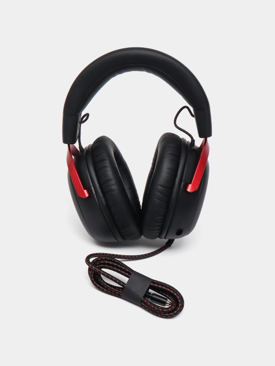 Игровые наушники проводные HyperX Cloud, с микрофоном, мощный звук