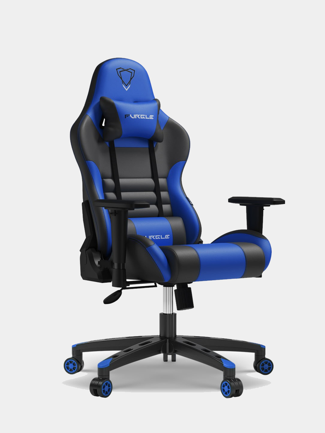 Игровое кресло GM02A, чёрно-синее