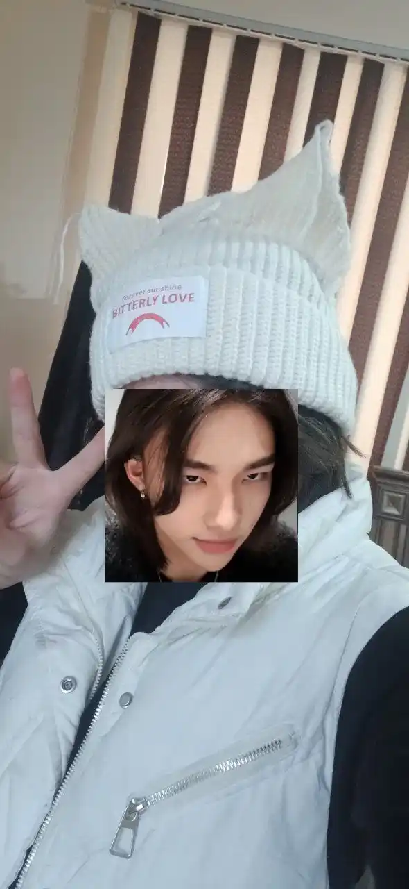 Mushuk, quyon, tulki quloqlari, neko, anime, k-pop, tikuvli trikotaj qalpoq