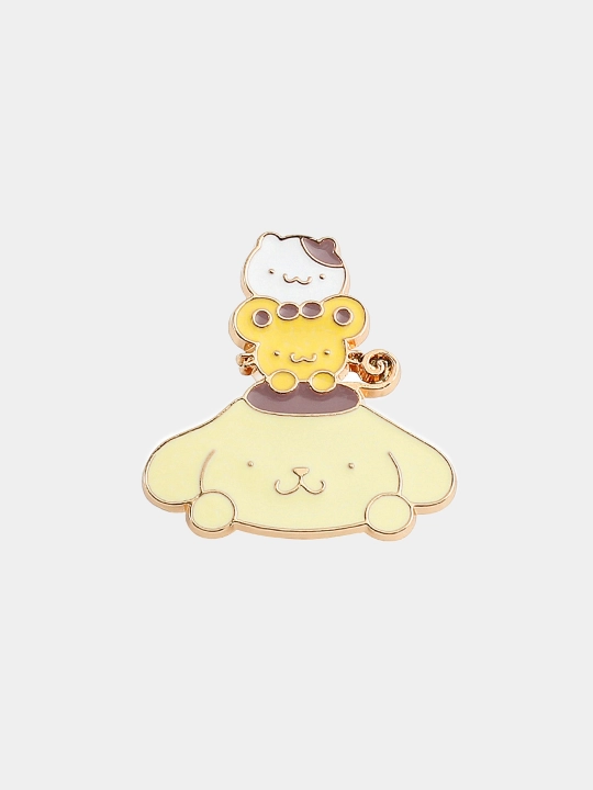 Металлические наклейки, стикеры "Куроми, Хелло Китти, Sanrio, Kuromi, Hello Kitty" - 