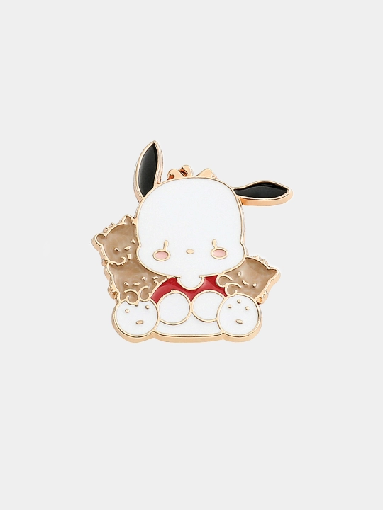 Металлические наклейки, стикеры "Куроми, Хелло Китти, Sanrio, Kuromi, Hello Kitty" - 