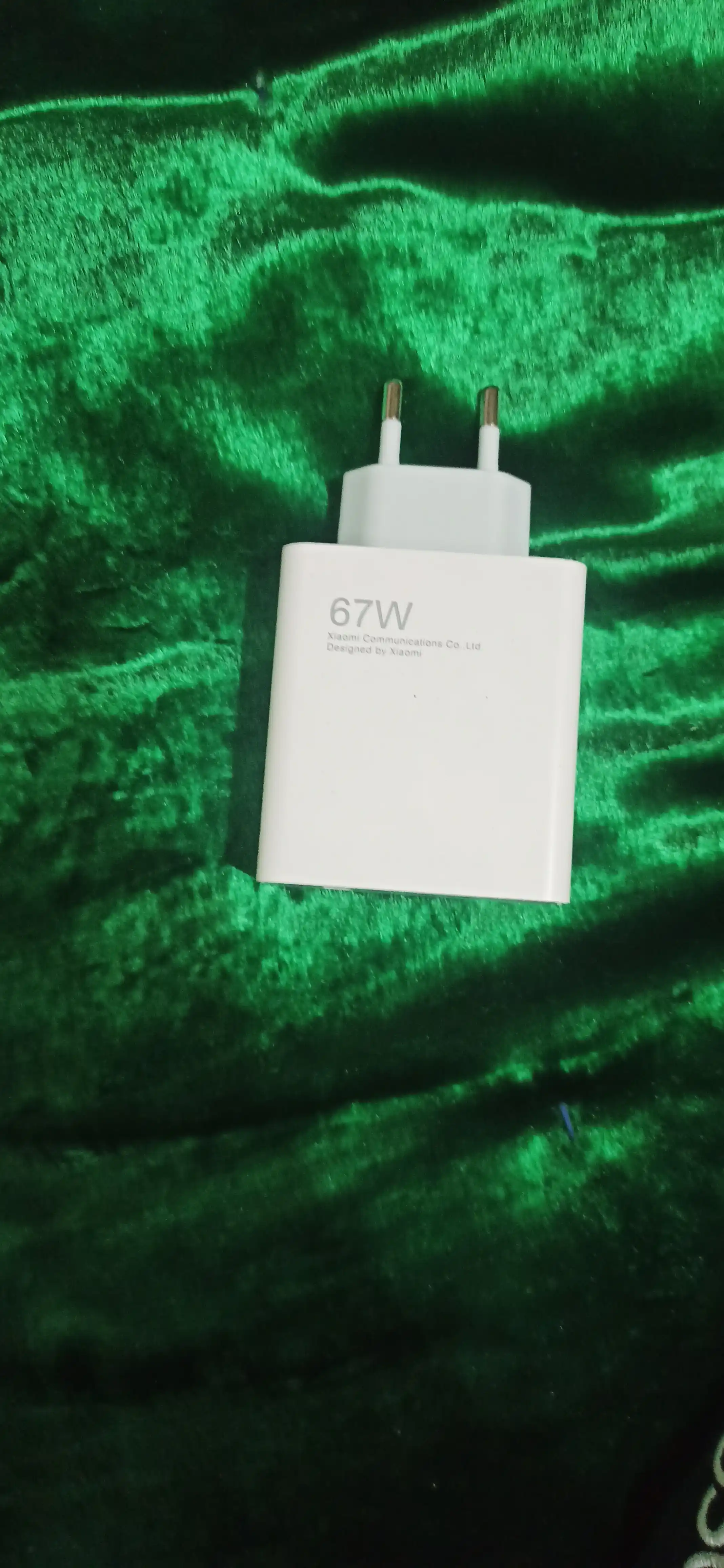 67W Tezkor zaryadlovchi qurilma, tezkor zaryadlovchi