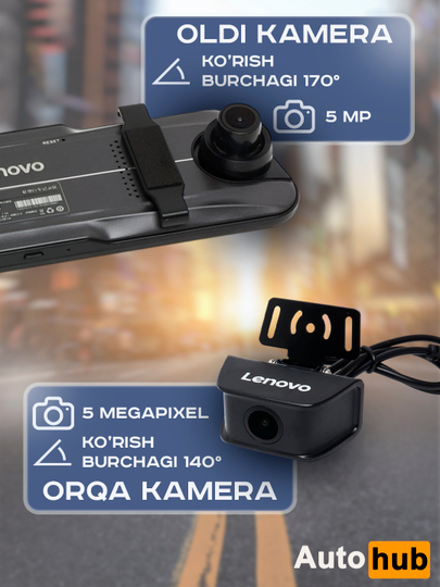 Kamera video kuzatuv Lenovo HR17, Lenova videoregistratori, lenovo video registrator