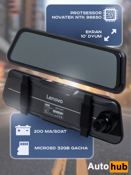Kamera video kuzatuv Lenovo HR17, Lenova videoregistratori, lenovo video registrator