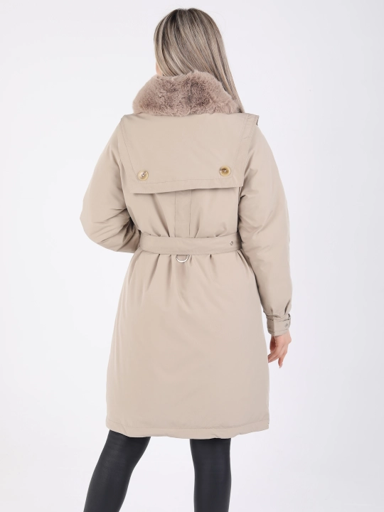 Ayollar kurtkasi, qishki parka