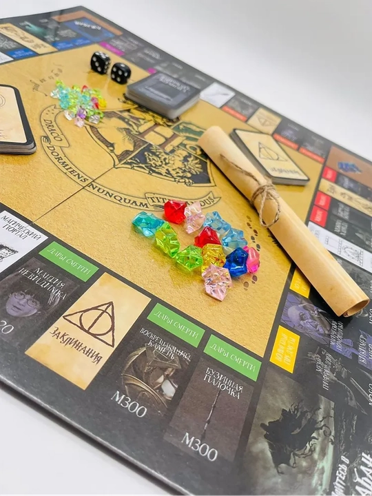 Настольная игра Монополия "Harry Poter"  для детей и взрослых